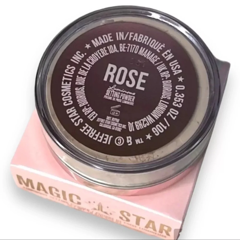 NIB Jeffree Star Magic Star Luminous Setting Powder Rose‎ Full Size 10g